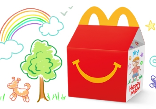 Caja cheap feliz mcdonalds